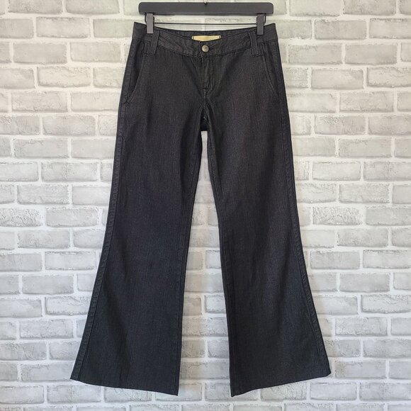 Agave Nectar Denim Flare Jeans Trousers USA Made 26 Relaxed Casual Staple - Picture 1 of 10